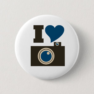 Macaron Rond 5 Cm I Love Photography for Women