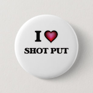 Macaron Rond 5 Cm I Love Shot Put