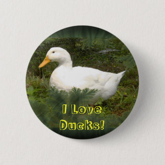 Macaron Rond 5 Cm I LoveDucks ! Pin de cercle