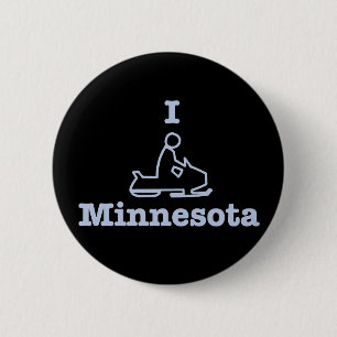 Macaron Rond 5 Cm I Motoneige Minnesota