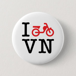 Macaron Rond 5 Cm I Motorbike Vietnam