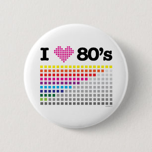 Macaron Rond 5 Cm i_ove 80s
