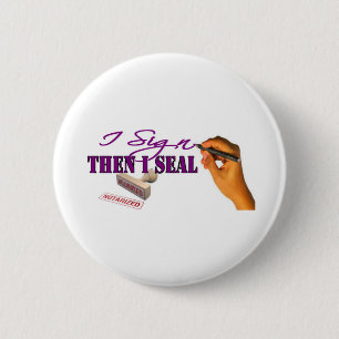 Macaron Rond 5 Cm I Sign Then I Seal