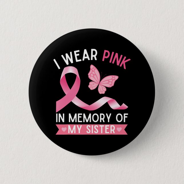 Macaron Rond 5 Cm I Wear Pink (Devant)