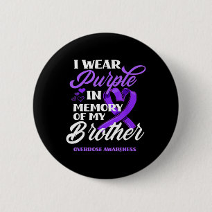 Macaron Rond 5 Cm I Wear Purple