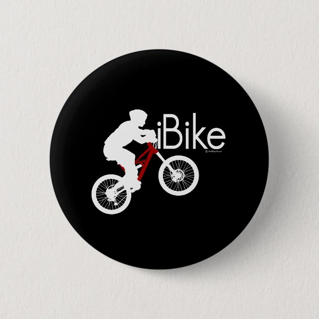 Macaron Rond 5 Cm Ibike (Devant)