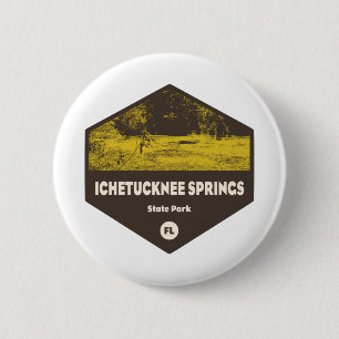 Macaron Rond 5 Cm Ichetucknee Springs State Park Florida