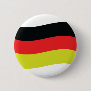 Macaron Rond 5 Cm icône du drapeau allemand