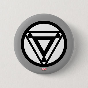 Macaron Rond 5 Cm Icône du réacteur Arc de Iron Man