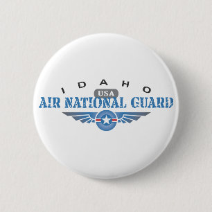 Macaron Rond 5 Cm Idaho Air National Guard - États-Unis