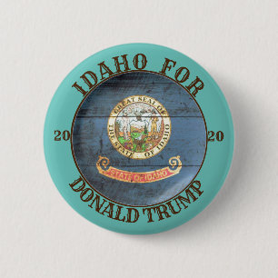 Macaron Rond 5 Cm Idaho pour Donald Trump 2020