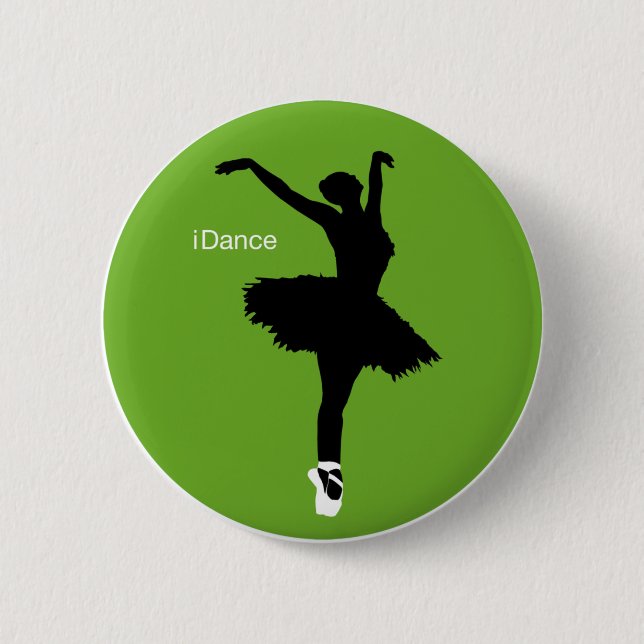 Macaron Rond 5 Cm iDance (vert) (Devant)