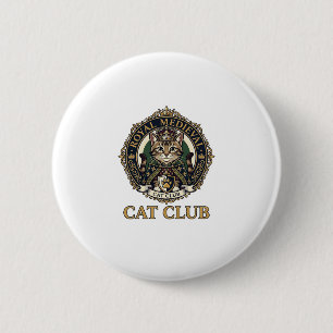 Macaron Rond 5 Cm Idée cadeau Royal Medieval Cat Cat Dad - Royal Med