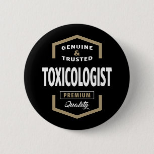 Macaron Rond 5 Cm Idées cadeaux de logo toxicologue