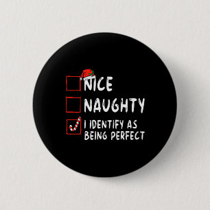 Macaron Rond 5 Cm Identifier Comme Parfait Fun Naughty Nice Liste Ch