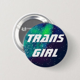 Macaron Rond 5 Cm Identité personnalisable de galaxie de fille de