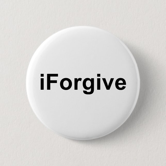 Macaron Rond 5 Cm iForgive (Devant)