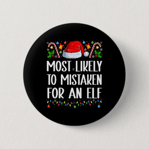 Macaron Rond 5 Cm Il Est Probable Qu'On Se Trompe Pour Un Elf Christ