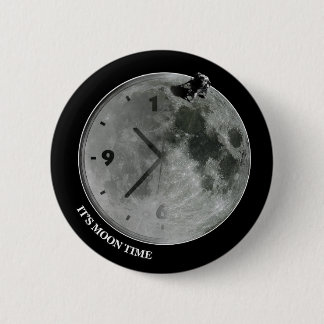 Macaron Rond 5 Cm Il est temps de lune
