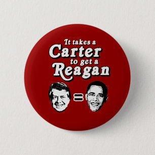 Macaron Rond 5 Cm Il faut une Carter pour obtenir un Reagan