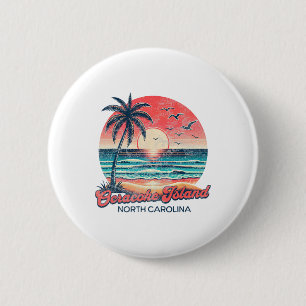 Macaron Rond 5 Cm Île d'Ocracoke