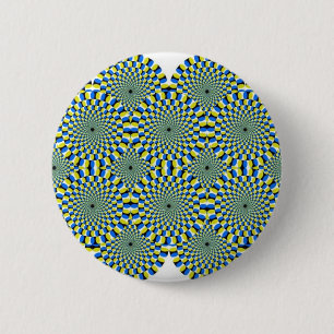 Macaron Rond 5 Cm illusion optique