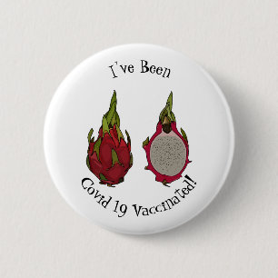 Macaron Rond 5 Cm Illustration de dragon fruit