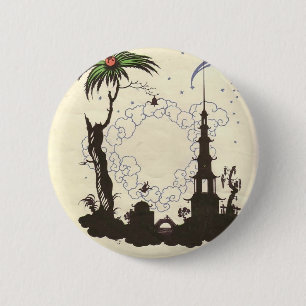 Macaron Rond 5 Cm Illustration de Heorhiy Narbut- à 'Nightingale