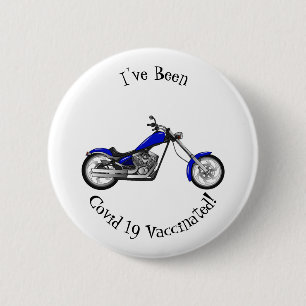 Macaron Rond 5 Cm Illustration de la moto à hélico
