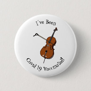 Macaron Rond 5 Cm Illustration de violoncelle