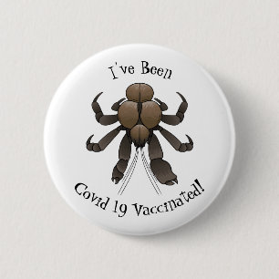 Macaron Rond 5 Cm Illustration du crabe de coco