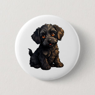 Macaron Rond 5 Cm Illustration pour chien de dessin