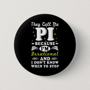 Macaron Rond 5 Cm Ils appellent Pi Math Irrationnelle Math Geek Math