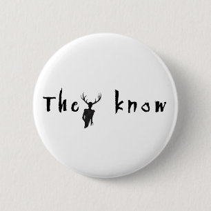 Macaron Rond 5 Cm Ils connaissent - le bouton