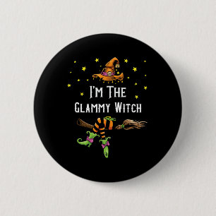 Macaron Rond 5 Cm Im Glammy Witch Halloween Groupe Correspondant Cos