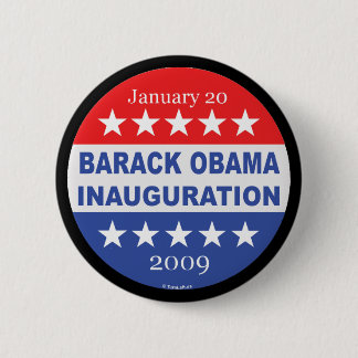 Macaron Rond 5 Cm Inauguration de Barack Obama