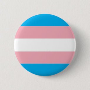 Macaron Rond 5 Cm Indicateur de fierté transgenre