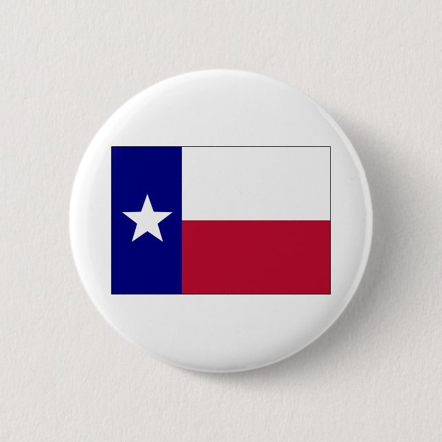 Macaron Rond 5 Cm Indicateur Texas Lone Star (Devant)