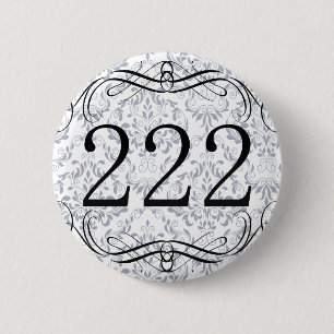 Macaron Rond 5 Cm Indicatif régional 222