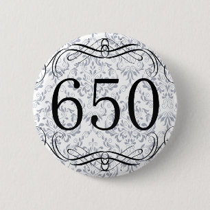 Macaron Rond 5 Cm Indicatif régional 650
