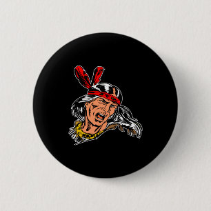 Macaron Rond 5 Cm Indien noir