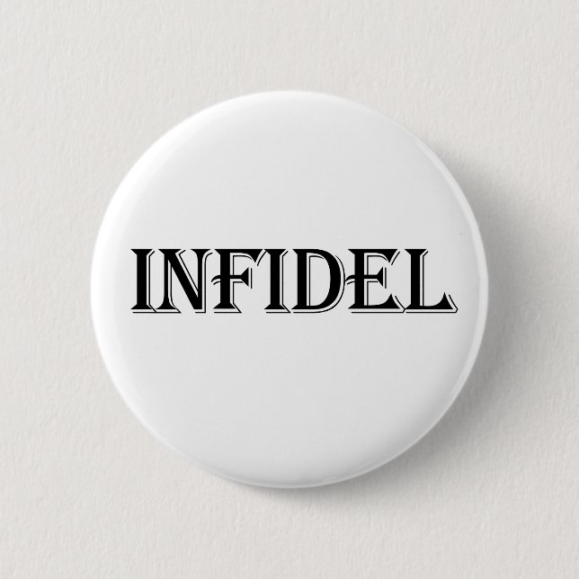 Macaron Rond 5 Cm Infidel (Devant)