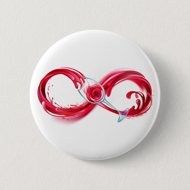 Macaron Rond 5 Cm Infinity (Devant)