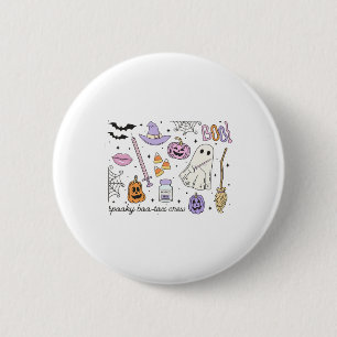 Macaron Rond 5 Cm Infirmière Boo-tox éffrayante Halloween Botox Infi
