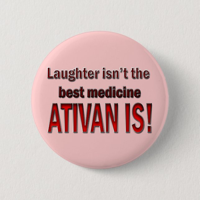 Macaron Rond 5 Cm Infirmière Médicale, Infirmière (Devant)