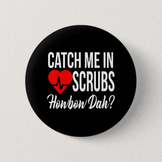 Macaron Rond 5 Cm Infirmière RN CNA LPN Drôle Docteur Chirurgien Scr