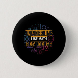 Macaron Rond 5 Cm Ingénieur Ingénieur Comme Math