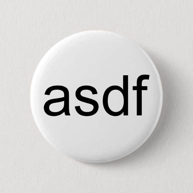 Macaron Rond 5 Cm insigne d'asdf (Devant)