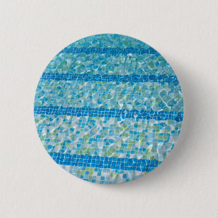 Macaron Rond 5 Cm Insigne de bouton de piscine