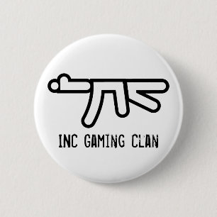 Macaron Rond 5 Cm Insigne de bouton d'inc. AK-47